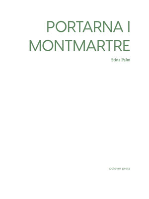 cover image of Portarna i Montmartre